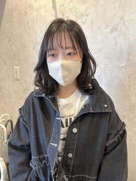 ディーヴァヘアーエズ(DIVA hair Eze) 【kotone】ミディアムレイヤー＊ダークグレー