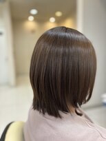 ヘアープレイスクリアライン 栄町店(hair place CLEAR LINE) 【ミディアムレイヤー】トステア/シルク架橋/メテオ