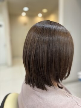 ヘアープレイスクリアライン 栄町店(hair place CLEAR LINE) 【ミディアムレイヤー】トステア/シルク架橋/メテオ