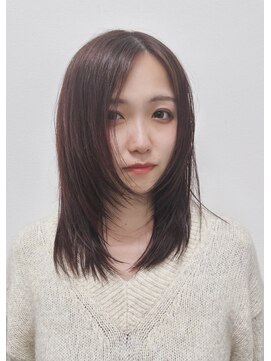 モッズ ヘア 京都店(mod's hair) レイヤースタイル小顔カット20代３０代４０代