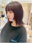 渋谷/デジタルパーマ/フェザーパーマ/ホワイトグレージュ