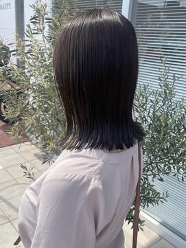 ユウヘアー 千代田橋店(U Hair) 自然な外はねボブ