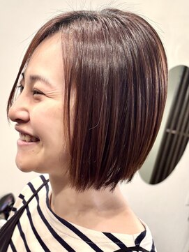 アクル(a.kulu) 大人可愛いパツボブスタイル☆40代50代