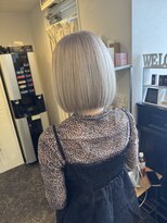 ウィールスター(Wealstar)&nbsp;wealstar あべの天王寺 ホワイトベージュボブ