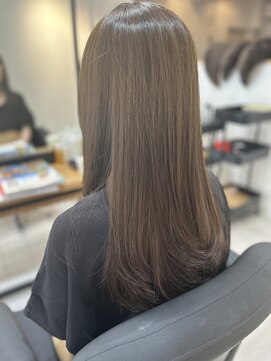 エフフォーユアヘアー 北方店(F for your hair) ロング ベージュカラー