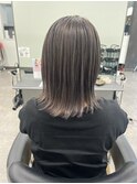 ボブ　デザインカラー　トリートメント　ケアブリーチ