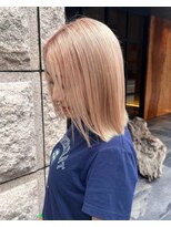 ウェーリング(Welring)&nbsp;ピンクベージュ　デザインカラー　フェイスフレーミング