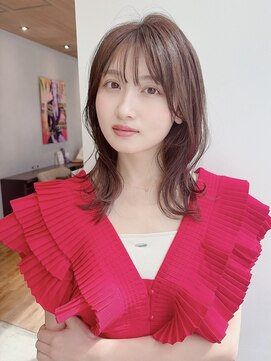 ケーツー エソラ池袋店(K-two) シースルーバング*くびれヘア*くびれボブ*ミディアム*レイヤー