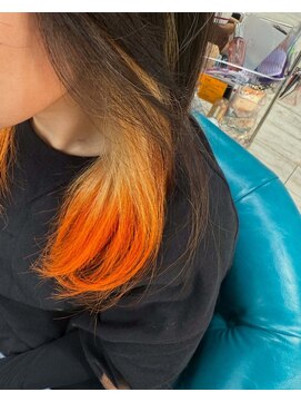 マーメイドヘアー(mermaid hair) インナーカラーグラデ