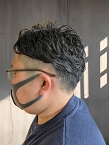 シーシードゥー(C'C DEUX)&nbsp;クセ毛刈り上げ//フェード//パーマ風//メンズカット//牛込柳町