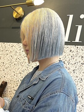 パレット 難波(Palette) ボブ/デザインカラー/ブリーチ/ハイトーン/ハイトーンカラー