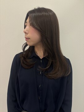 【大人女性】結んでも可愛い顔周りカット