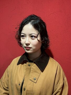 ヘアドネーション後のくせ毛×活かすショート