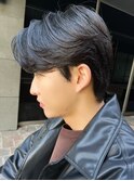 メンズヘア！韓国フェザーパーマ　カルマヘアコンマヘア