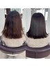 髪質改善カラーカット ¥11550
