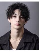 アストラ(ASTRA)&nbsp;MEN’S HAIR/サーフカール/刈り上げセンターパート/札幌