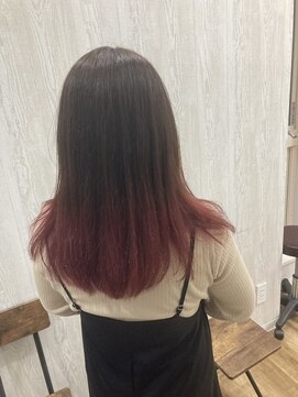 TELA HAIR 石岡店【テーラヘアー】【4月15日NEW OPEN（予定）】  ピンクグラデーション【TELA HAIR 石岡】