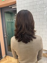 ループウエスト(LOOP WEST)&nbsp;ミディアムレイヤーパーマ