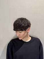 リット(lit.)&nbsp;シャドウパーマ　ゆるめ　ツーブロック　かっこいい　20代30代