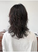 イメチェン×パーマ◎ブリーチなしカラーで春の艶髪レイヤー