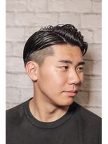 グレイスフルバーバー 赤坂見附店 ツーブロックサイドパート