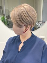 ジービージー(GBG)&nbsp;くびれショートボブ40代50代グレイカラー白髪染め白髪ぼかし