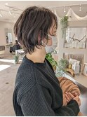 パーマ×ショート