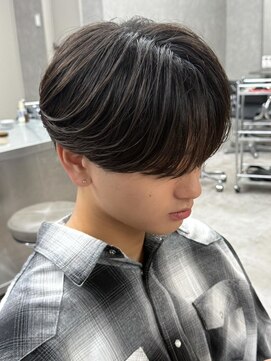 エルマーク 立川(L-MARK) マッシュヘア/ニュアンスパーマ/メンズヘア/men's/眉毛