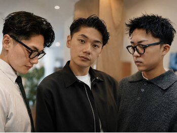 ブラウン バイ イフ 福島(BROWN by if)の写真/【福島/西梅田】20～30代多数！メンズカット&パーマ特化型サロン/カット+パーマ7900円～/3500円～