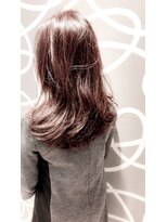 ミッシェル アフロート(michelle afloat)&nbsp;アラフォー、アラフィフ世代のセミロングのトレンドスタイル