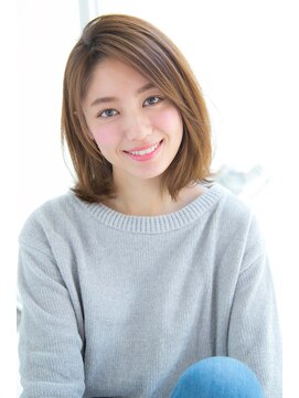 アンアミ オモテサンドウ(Un ami omotesando) 【Un ami】 大人キレイ 小顔ミディアム　松井幸裕