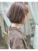 【KAYLEE☆STYLE】ナチュラルグレージュボブ