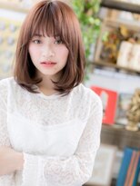 カバーヘア ブリス 大宮西口(COVER HAIR bliss)&nbsp;*bliss大宮*センターパートで小顔♪ワンカールストレートa!