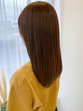 シェノン 武庫之荘(CHAINON) 髪質改善/グレージュカラー/黒髪/ココアベージュ/ボブウルフ