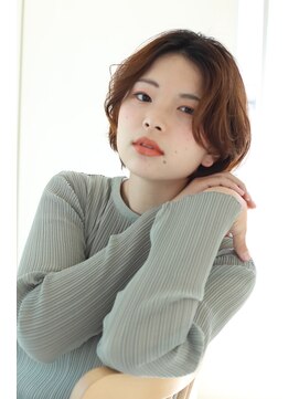 ヘアーアンドメイク エクリ 不動前店(Hair&Make equri) エアリーショートボブ