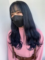 トロニー(TLONY) 渋谷 エクステごとカラー/ブルーブラック/パープルブラック