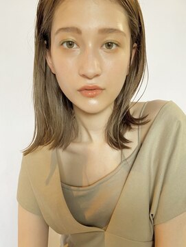 パーク(PARK) 【PARK】フォギーベージュ×ナチュラルロブ