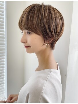 ミチオ ノザワ ヘアサロン ギンザ(Michio Nozawa HAIR SALON Ginza) 似合わせカット×抜け感くびれショート【瀧上丈司】