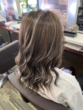 ヘアー リードレス(hair Re:dress) 20代30代大人かわいいツヤ感ハイライトカラー