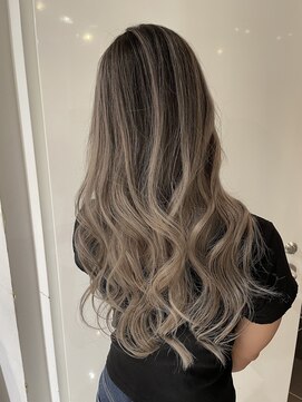 レーヴ(REVE) ミルクティーベージュ×バレイヤージュ