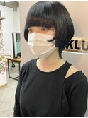 【cuzKLUB】ショートウルフ×ブルーブラック【池袋】