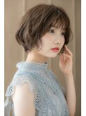 ペールベージュくせ毛風マッシュボブ310Z大宮10代20代30代!