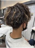 メンズマッシュツイスパ