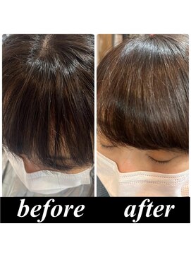 ウィル ボッサ 御茶ノ水 神保町(WILL bossa) 【美髪整形】シルク酸性デジタルパーマ前髪