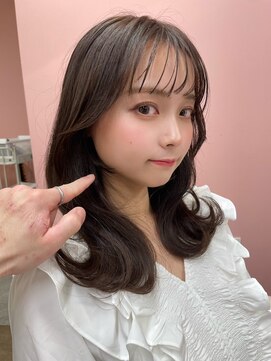 フィガロ ウメダ(FIGARO UMEDA) 【FIGARO　umeda】韓国レイヤー/シアーブラウン