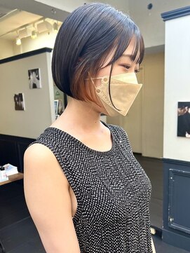 ヒート バイ アンカットラウンジ 渋谷(HEAT by UNCUT&LOUNGE) インナーオレンジ/インナーカラー/ケアブリーチ/イヤリング