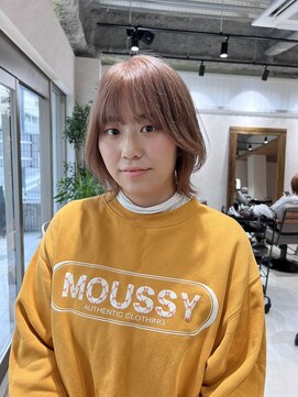 アドア 横浜(ADORE) 【ADORE横浜】ミルクティーベージュ×ボブレイヤー