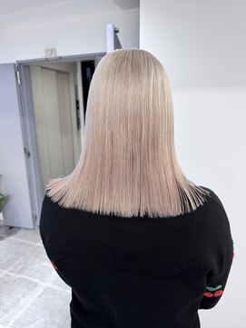 ペレ 栄店(PELE) 切りっぱなしボブ/エアリーロング/美髪/ピンクブラウン/栄