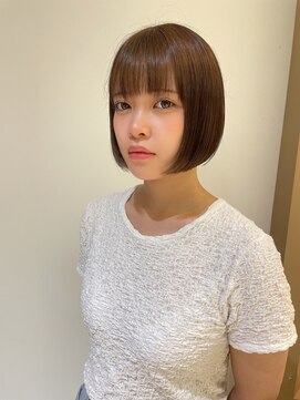 ノーム バイ アウラ(norm. by aura) 小顔効果ミニボブ