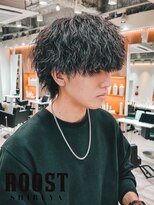 ルースト 渋谷店(ROOST)&nbsp;マッシュウルフ×ツイストスパイラルパーマ